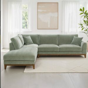 Green sofa